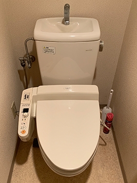 川崎市宮前区トイレリフォームの施工事例工事前写真