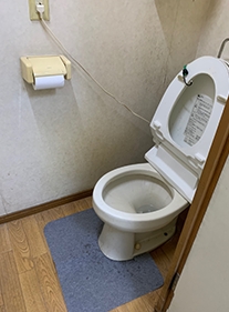 川崎市多摩区トイレリフォームの施工事例工事前写真